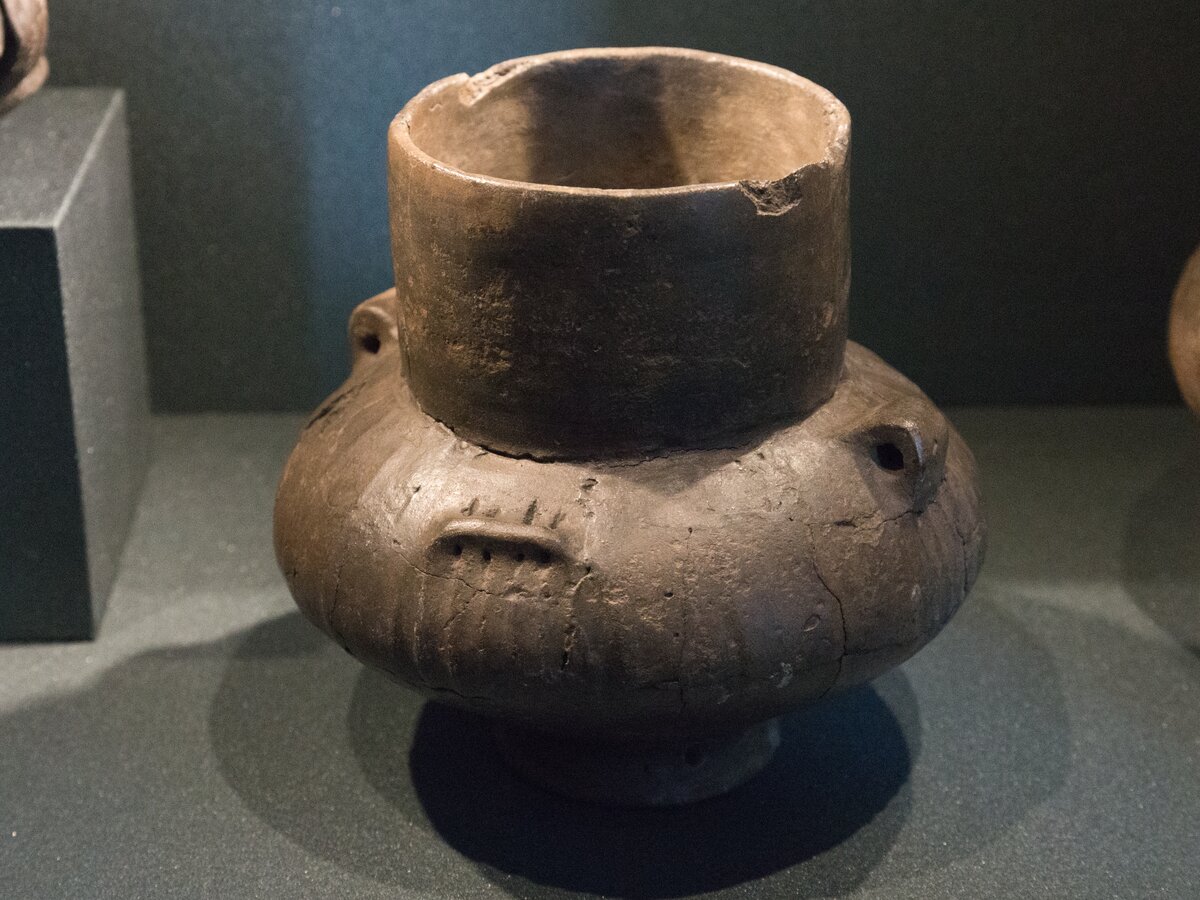 Amphores à deux anses de l'âge du bronze ancien