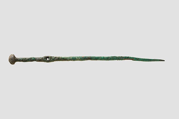 Épingle en bronze de Byblos, XIIe dynastie, ca. 2000–1785 av. J.-C. — Metropolitan Museum of Art
