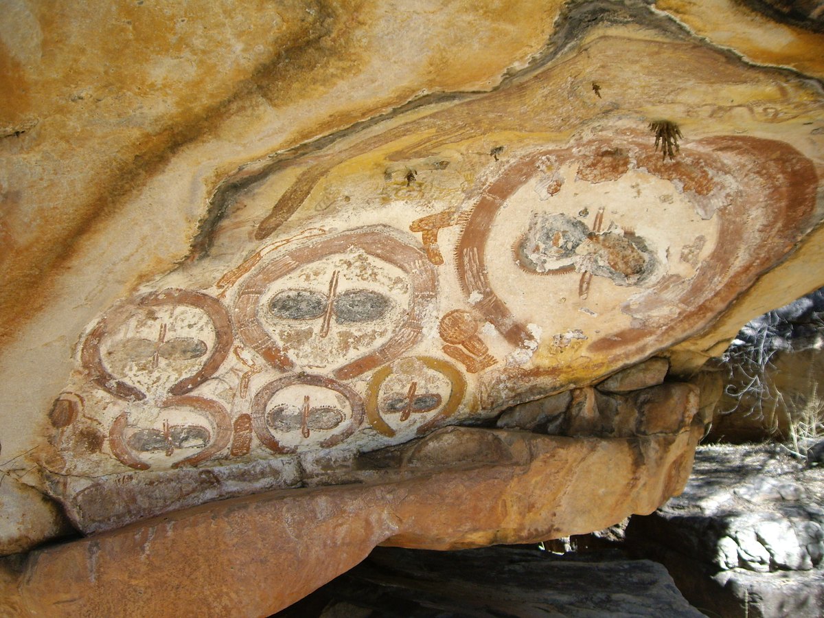 Wandjina rock art, Kimberley, Western Australia