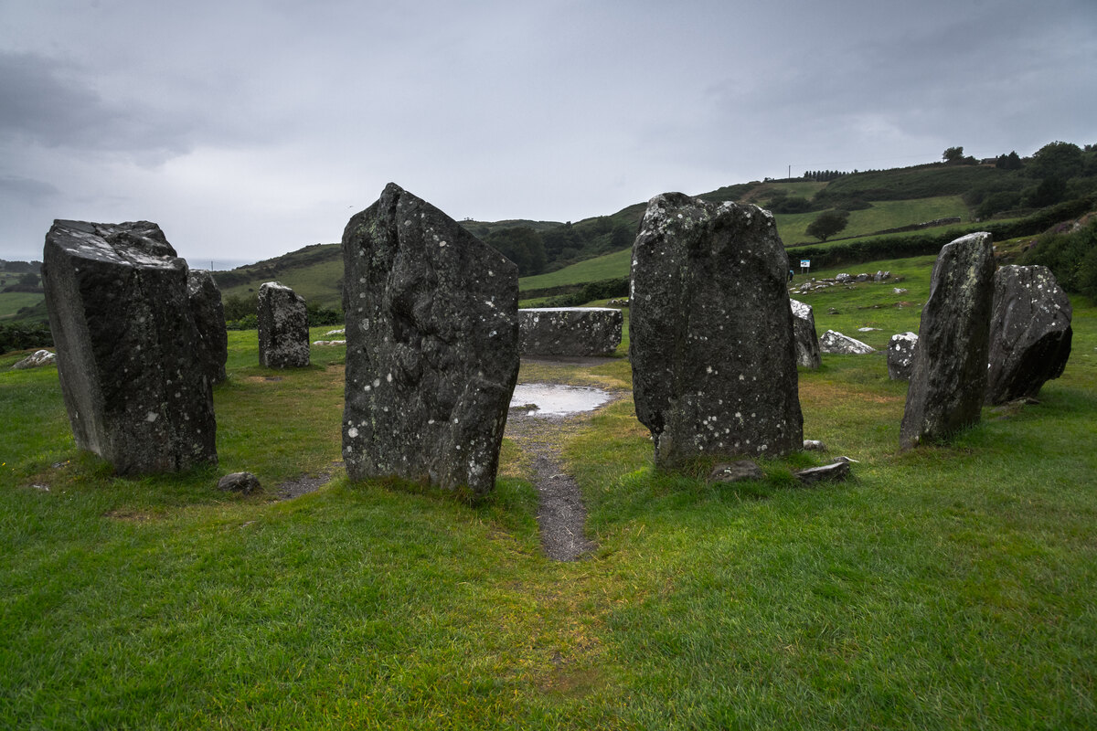 Les cercles de pierres de Beaghmore dans le comté de Tyrone