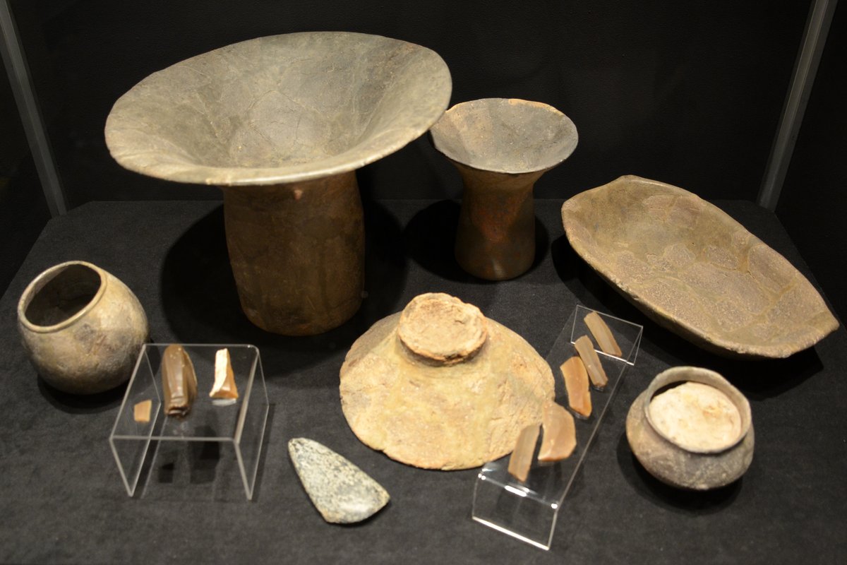 Neolithic funeral objects from the Targowisko site, Poland, c. 4500 BCE
