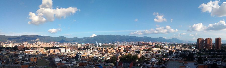 Eastern hills (Cerros Orientales) of Bogotá, Colombia