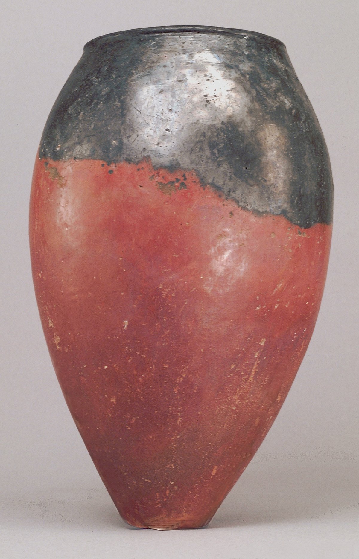 Vase en céramique à bord noirci, période prédynastique égyptienne