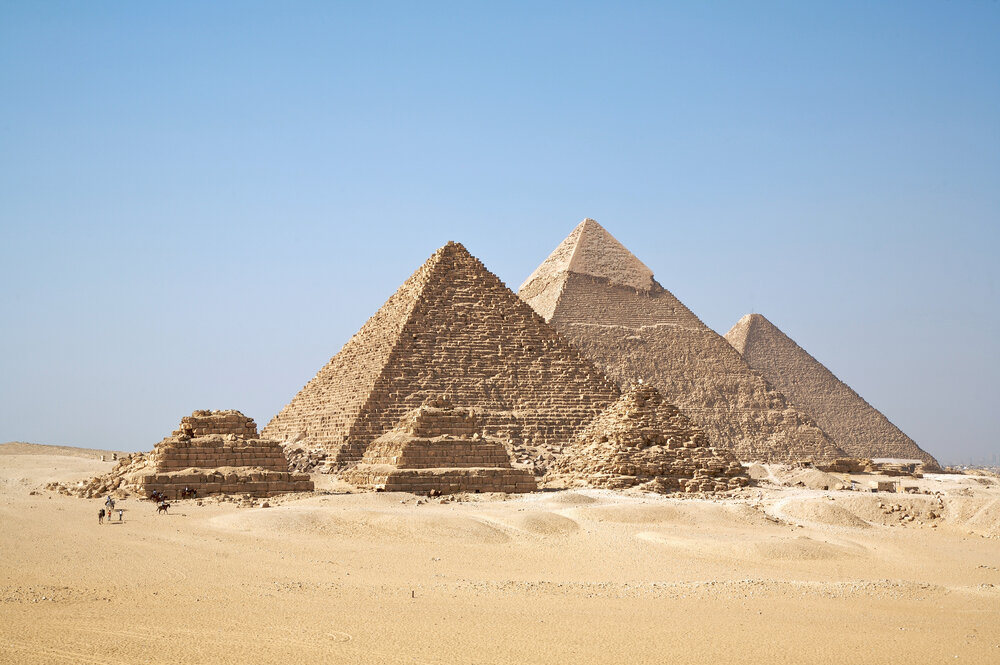 Plateau de Gizeh et pyramides, Égypte de l'Ancien Empire
