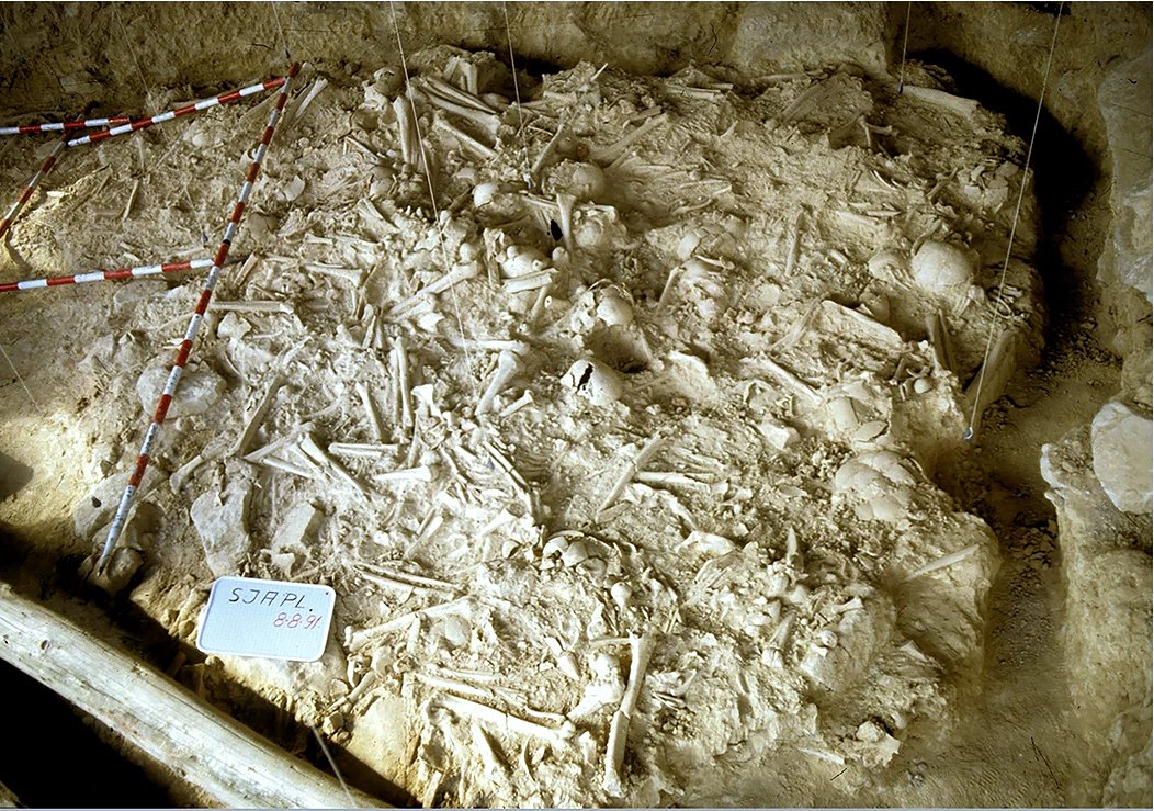 Neolithic collective burial of San Juan ante Portam Latinam