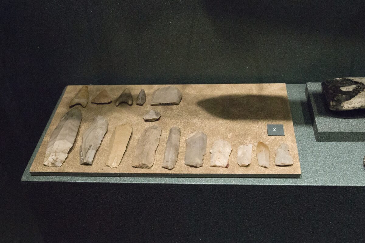 Lames en silex du Néolithique