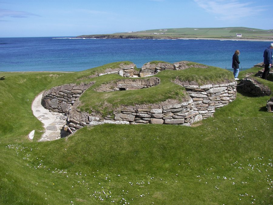 Skara Brae, village néolithique des Orcades, Écosse
