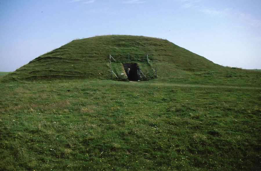 Maeshowe, cairn néolithique à couloir, Orcades