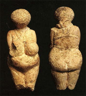 Venus of Kostenki I, mammoth ivory, Upper Palaeolithic, Russia
