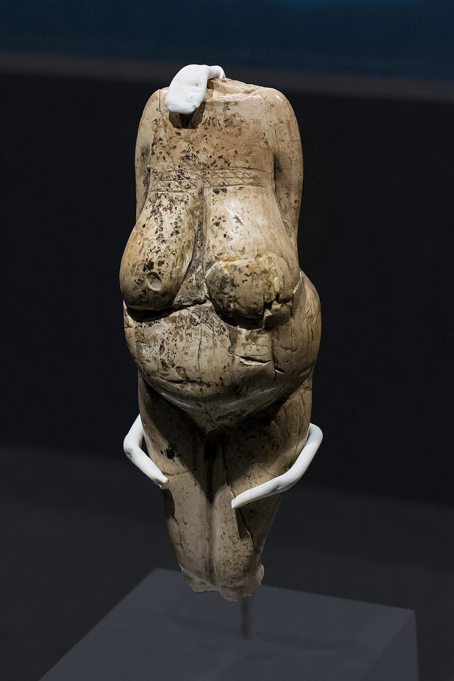 Female statuette in mammoth ivory from Kostenki, Upper Palaeolithic