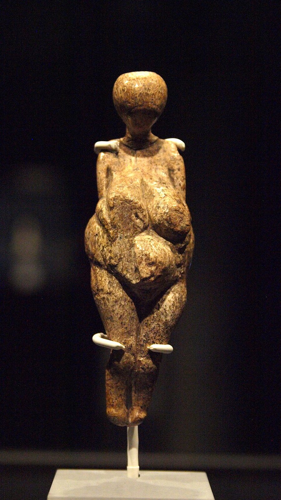 Venus from the Upper Palaeolithic, Russian site, mammoth ivory