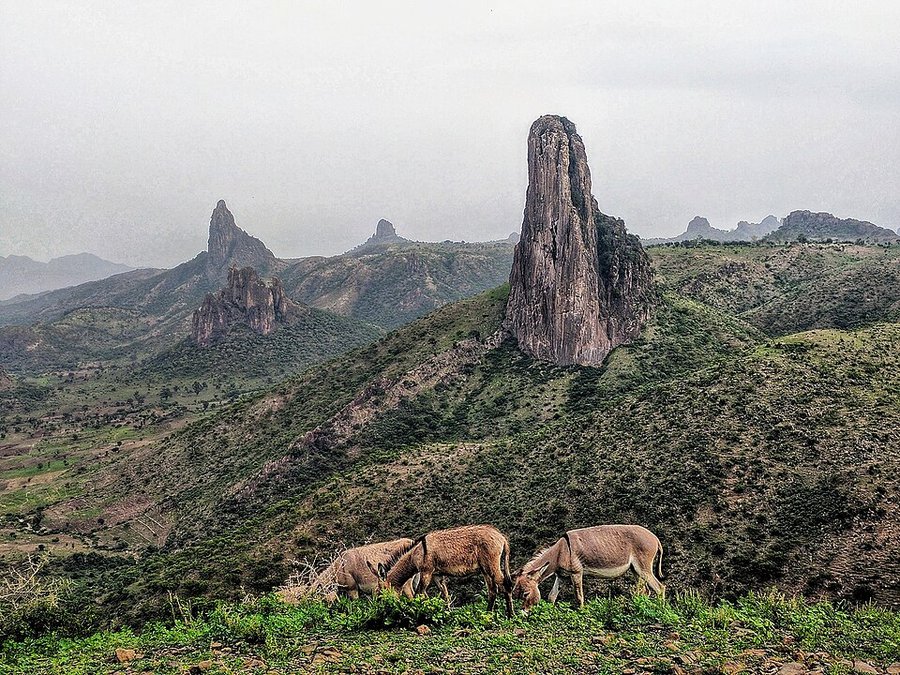 Kapsiki mountains landscape, Far North Cameroon