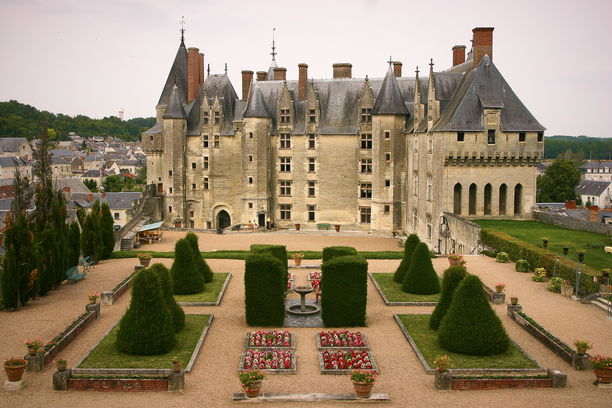 Entrance of La Roche-Cotard cave overlooking the Loire Valley