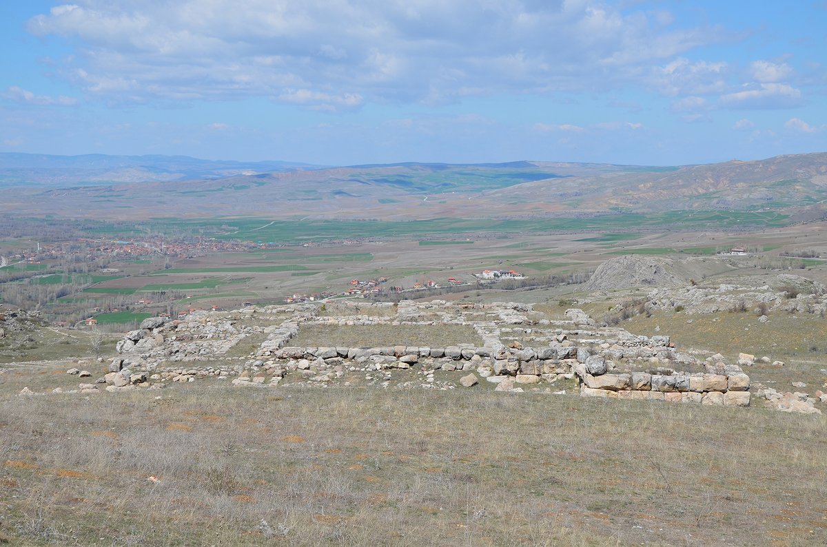 Ruines de Hattusa, capitale de l'empire hittite, Anatolie centrale, Turquie