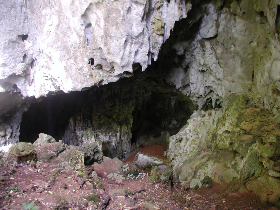 Karst landscape of northern Laos