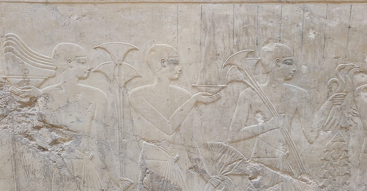 Procession reliefs, Tomb of Ramose TT55, Theban necropolis, Luxor, Egypt