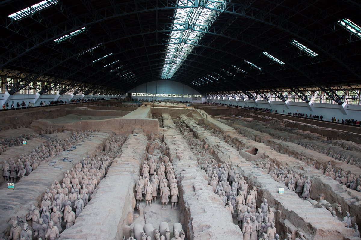 Armee de terre cuite dans la fosse 1, Xi'an
