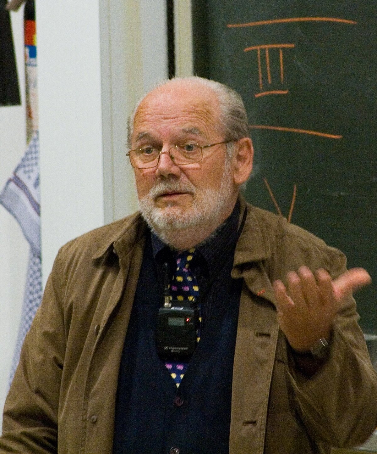 Michel Brunet, paleontologue, directeur scientifique du film Toumai